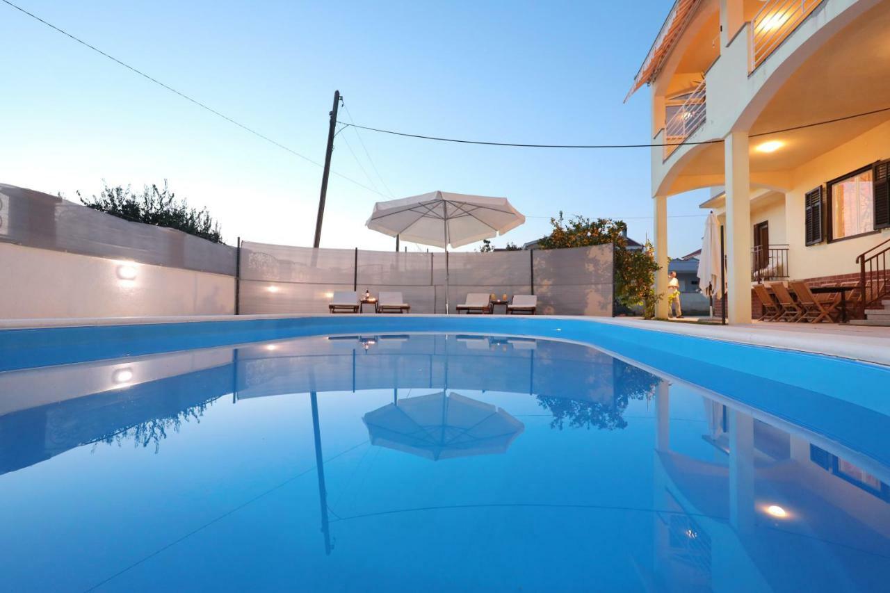 Hacienda Mia With Pool,Bbq, Yacuzzi,Free Parking Zadar Exterior foto